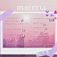 Bloxburg menu id you searching for are available for all of you on this site. Bloxburg Cafe Menu Image By Amanda