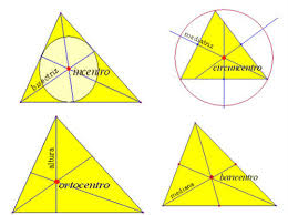 In un triangolo abc, la mediana relativa a un lato è il segmento che ha per estremi il punto medio del lato stesso e il vertice opposto a quel lato. Punti Notevoli Dei Triangoli Flashcards Quizlet