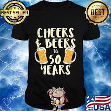 If you want to spend a little more money and the guy you're shopping for is in the market for a new grill, this is the perfect pick. Mens Cheers Beers 50 Years Old Fifty 50th Birthday Gift For Men T Shirt Hoodie Sweater Long Sleeve And Tank Top