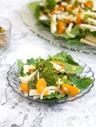 Scary words such as 'fennel', 'jicama' and 'dressing' lept off the page as if to adopt me or, if things didn't quite work out, provide me with free counselling. Jicama And Fennel Salad With Oranges And Herbs The Vegan Atlas