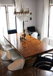 Craigslist Monday My Burl And Brass Dining Table Burled Wood Table Brass Dining Table Burled Wood Furniture