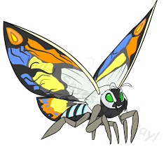 Mothra Leo Legendary Version By Roflo Felorez Kaiju Art All Godzilla Monsters Kaiju Monsters