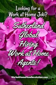 Sutherland Global Work At Home Tech Support Jobs Work At Home Mom Revolution Work From Home Moms Global Work Working From Home