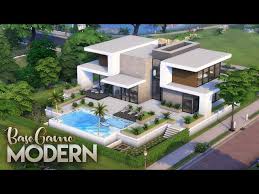 The sims is the most popular life simulation game in existence, with well over 200 million co. Base Game Modern House No Cc The Sims 4 Speed Build Litetube