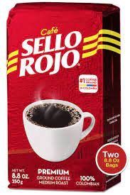 Cafe quindio gourmet ground coffee is also a 100% columbian arabica coffee. Amazon Com Cafe Sello Rojo Premium Colombian Coffee Medium Roast Premium Ground Coffee Bricks Cafe De Colombia 8 8 Ounce Pack Of 2 Grocery Gourmet Food