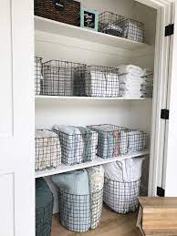 See more ideas about bathrooms remodel, bathroom decor, small bathroom. Simply Done The Most Beautiful Linen Closet Simply Organized Home Organization Linen Closet Organization Linen Closet