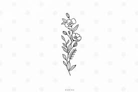 Free Free 198 Dainty Flower Svg Free SVG PNG EPS DXF File