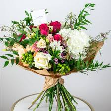 Pink And White Flowers Bouquet Casa Petals Flower Delivery Dubai