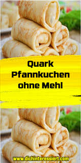 Quark Pfannkuchen Ohne Mehl Pfannkuchen Ohne Mehl Rezepte Kochen Und Backen Rezepte