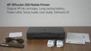 The printer software will help you: Hp Officejet 200 Mobile Printer Bluetooth Setup Promotions