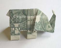 Pin By Jessica Parriott On Papercraft Money Origami Tutorial Origami Elephant Dollar Bill Origami