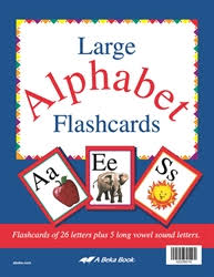 large alphabet flashcards