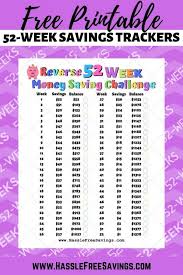 What makes this sale huge is that james allen is allowing you to double dip and save on both the diamond and setting in the same. 7 Free 52 Week Money Saving Challenge Printables Hassle Free Savings