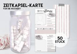Hochzeitsalben Zeitkapsel Karten Fur Die Hochzeit 50 Stuck Ein Designerstuck Von Kleinefabrik Bei Dawanda Zeitkapsel Hochzeit Zeitkapsel Hochzeit Spiele
