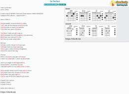 This is a complete directory of all the tabs. Chord So Perfect M Y M P Tab Song Lyric Sheet Guitar Ukulele Chords Vip