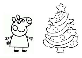 Free Printable Peppa Pig Coloring Pages Peppa Pig Coloring Pages Christmas Coloring Pages Peppa Pig Christmas