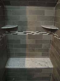 Gray Stone Shower Bench Shower Stone Bench Bathroom Home Remodel With Images Remodeling Renovation Bathrooms Remodel