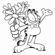 Published since 1978 it chronicles the life of the title character the cat garfield. Garfield Free Printable Coloring Pages For Kids