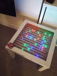 Bluetooth Controlled Arduino Led Coffee Table Arduino Led Arduino Cool Arduino Projects