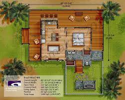 Small Casita Floor Plan Tropical