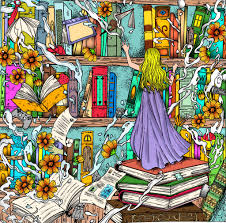 Download Book Mythographic Paradise By Fabiana Attanasio Digitally Colored Using Pigment App On Ipad Pro Coloring Book Pages Coloring Books Coloring Pages