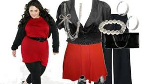 Hasil gambar untuk fashion wanita gemuk