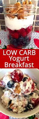 Low Carb Yogurt Breakfast With Berries And Nuts Recipe Low Carb Yogurt Low Carb Breakfast Recipes Yogurt Breakfast