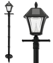 Baytown Ii Solar Lamp Post With Ez Anchor Base