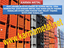 Metal Sac Tasima Kasasi Kasalari Kasa Celik Istifleme Sandigi Sandiklari Sandik Egimli Paleti Palet Sevkiyat Metal Kasa Alti Acilir Kasa Sev Sandik Karma Kafes