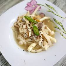 1) potong bahagian akar cendawan enoki dan bilas dan toskan air bilasan tadi. Resepi Cendawan Goreng Ringkas Sedap Resepi My