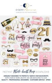 Free Printable Photo Booth Props Birthday Pdf Get Ready To Celebrate And Create Memories With These Fun And Unique 21st Birthday Photo Boot Birthday Party Props Photo Booth Props Birthday Birthday Party 21