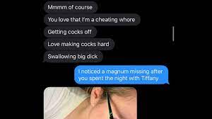 Cheating texts porn