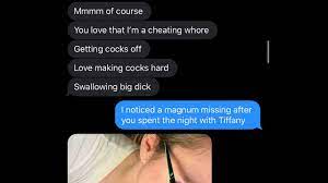 Cheating text messages porn