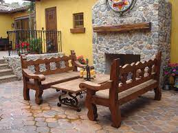 Spanish mission houses emerged as a popular style in the early 1900s in california, as a revival of the vernacular architecture of colonial spanish architecture. Spanish Furniture Spanish Outdoor Furniture Demejico