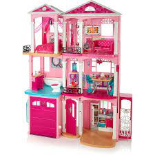 The doll's house, which is richly detailed, encourages children to develop their imagination and create their own dream home. Barbie Dreamhouse 3 Story Dollhouse Ffy84 Barbie