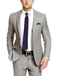 Topman slim fit suit trousers in stone. Men S Grey Twill Slim Fit Suit Super 120s Wool Hawes Curtis
