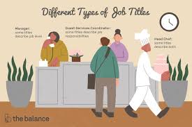 Learn About The Different Types Of Job Titles