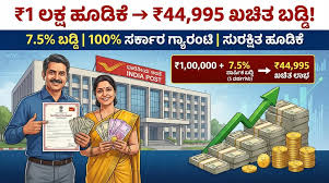 ₹10 ಲಕ್ಷ ಹಾಕಿದ್ರೆ ₹4.5 ಲಕ್ಷ ಲಾಭ! Post Office TD 2026 ಹೊಸ ಬಡ್ಡಿದರ ಘೋಷಣೆ -  karnataka24