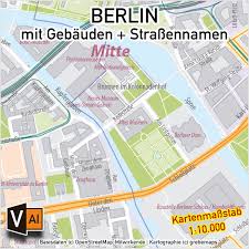 Stadtplan berlin mit sehenswürdigkeiten, parkmöglichkeiten und einer adresssuche für berlin. Berlin Stadtplan Gebaude Strassennamen Vektorkarte 1 10 000 Mit Plz 5 Grebemaps B2b Kartenshop