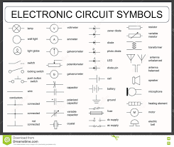 37 Organized Schematics Symbols Chart