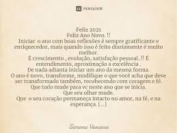 Feliz 2021 Feliz Ano Novo Simone Vercosa