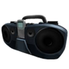 Put in any sound id to play it in game! Boombox Roblox