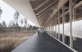 Museum Of Forest Finn Culture Kjellander Sjoberg Architectural Competition Beautiful Roofs Museum Architecture