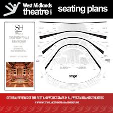 west midlands theatre seating plan for the symphony hall