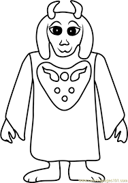 Christmas coloring pages for adults online. Toriel Undertale Coloring Page For Kids Free Undertale Printable Coloring Pages Online For Kids Coloringpages101 Com Coloring Pages For Kids