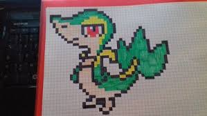 Vipelierre Pixel Art Pokemon Dessin Carreau Dessin Petit Carreau