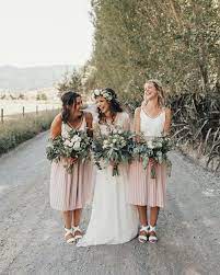 Trending Now Two Piece Bridesmaids Looks Two Piece Bridesmaid Dresses Bridesmaid Maid Of Honor