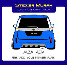 About press copyright contact us creators advertise developers terms privacy policy & safety how youtube works test new features press copyright contact us creators. Stiker Kereta Stiker Belakang Perodua Alza