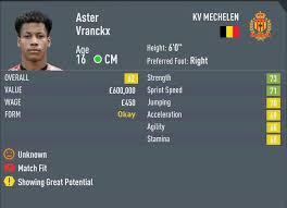 Kv mechelen is playing next match on 31 jul 2021 against rfc seraing in pro league.when the match starts, you will be able to follow rfc seraing v kv mechelen live score, standings, minute by minute updated live results and match statistics.we may have video highlights with goals and news for. Fifa 20 Wonderkids Best Belgian Players To Sign In Career Mode Outsider Gaming