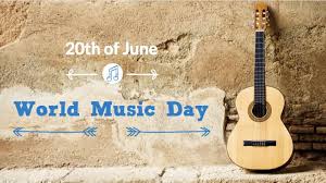 On june 21, the world music day is one of the most important cultural festivals that has ever been established. World Music Day Special Poster